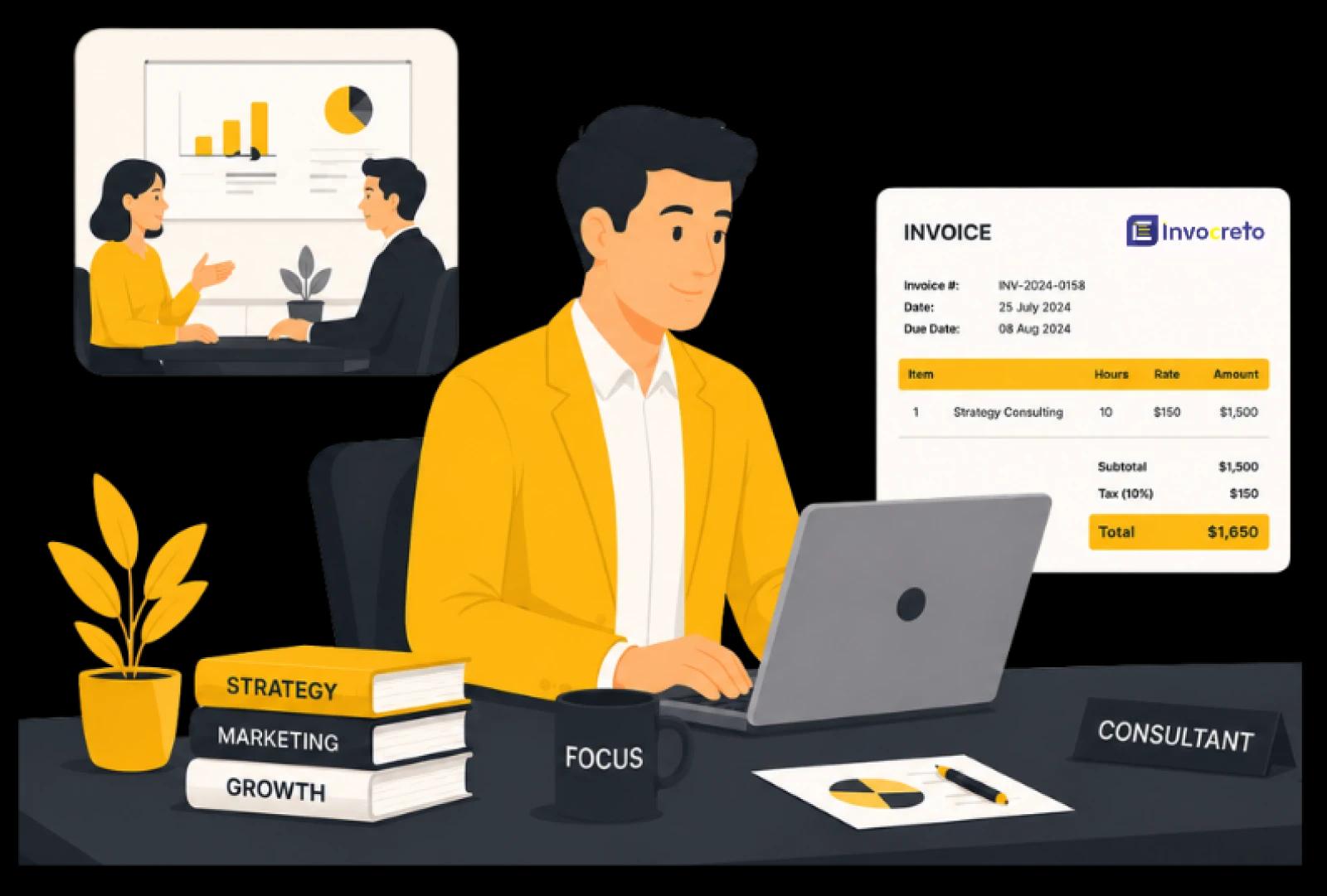 invoice generator for Consultants